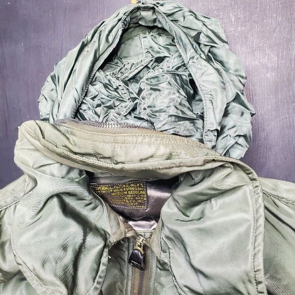 Coverall Flying Suit Type CWU-1/P MIL-C-25786 (USAF) Men's Medium Regular - Picture 13 of 16